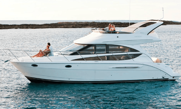 45ft Meridian yacht Dubai yacht rental