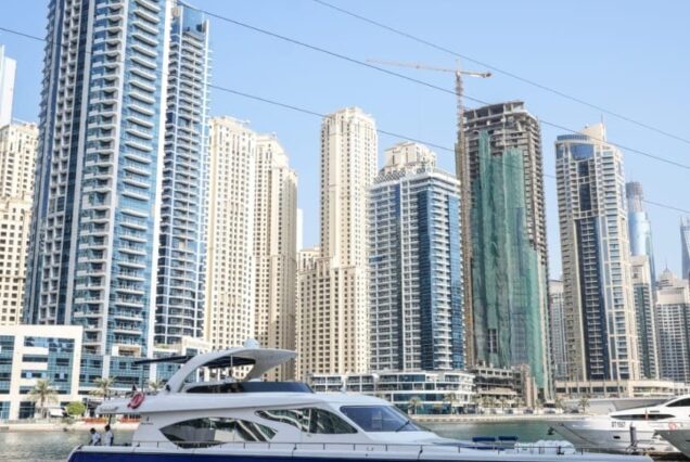 85ft Bu Mubarak with Jacuzzi bow with Dubai Marina View
