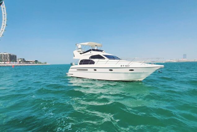 Gulf Craft 48ft yacht Dubai yacht rental