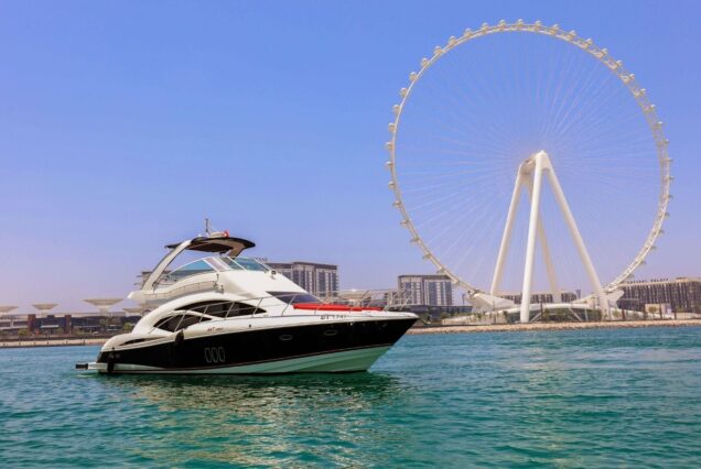 Luxury 47ft Ammos Cruiser Dubai yacht rental