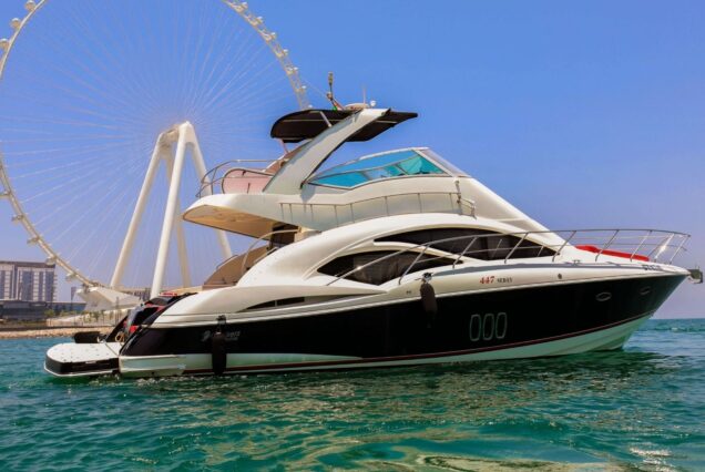 Luxury 47ft Ammos Cruiser Dubai yacht rental