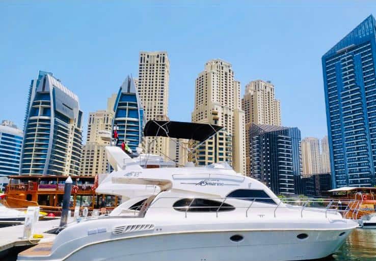 45ft Al SHAALI yacht Dubai yacht rental