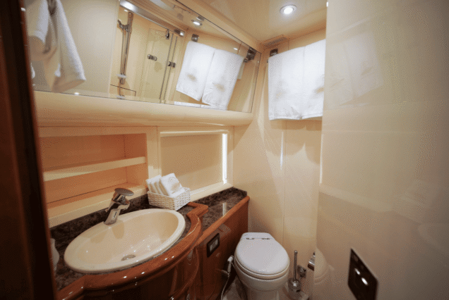 66ft Majesty Bella Vita washroom Dubai Marina