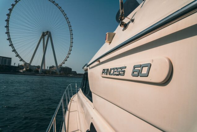 60ft Princess Yacht Dubai yacht rental