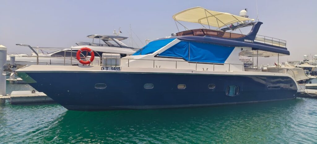 Hamdan 65ft Yacht Dubai yacht rental
