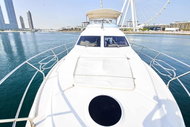 50ft AS Marine Yacht sunbed Dubai Marina