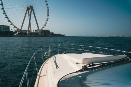 60ft Princess Yacht sunbed Dubai Marina