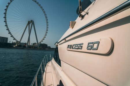 60ft Princess Yacht Dubai yacht rental